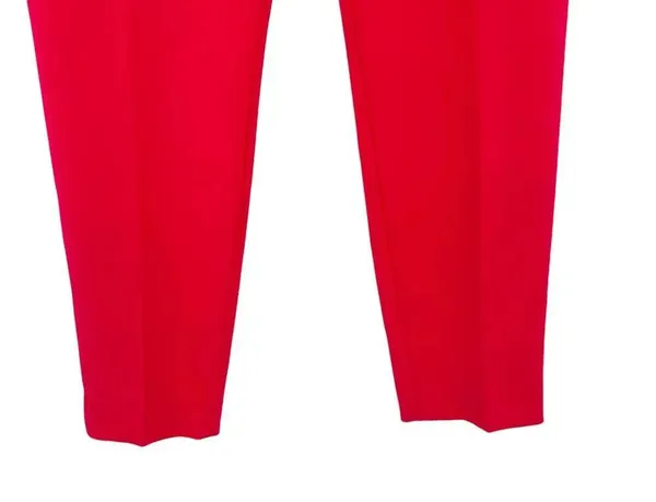J. Crew Cameron Slim Cropped Pant in Four-Season Stretch Bright Rose Pink Size 4 - Image 6