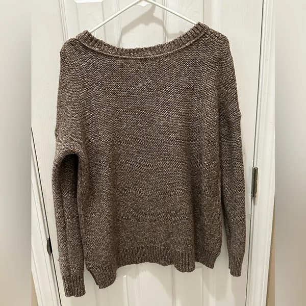 American Eagle Knit wool blend Sweater Medium - Image 5