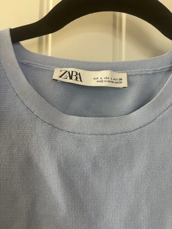 ZARA Blue Top - Image 2