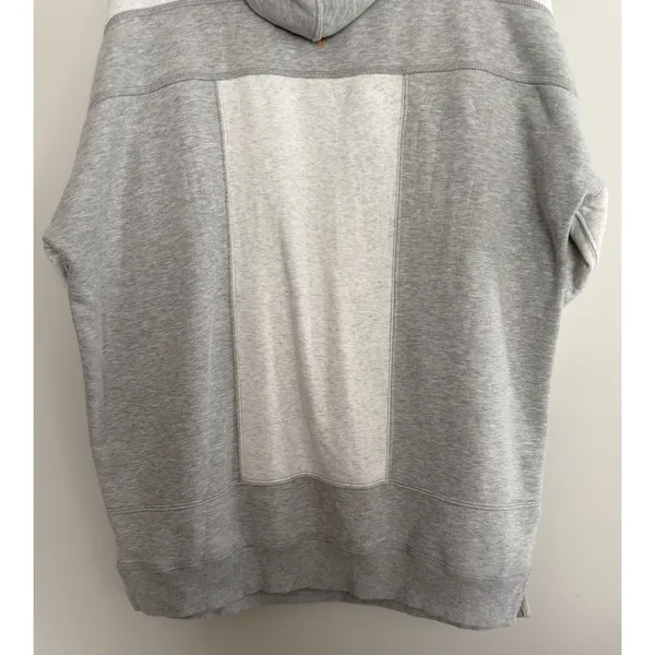 Free People Triple Threat Hoodie Sweatshirt Gray Women's Size Medium - Image 6