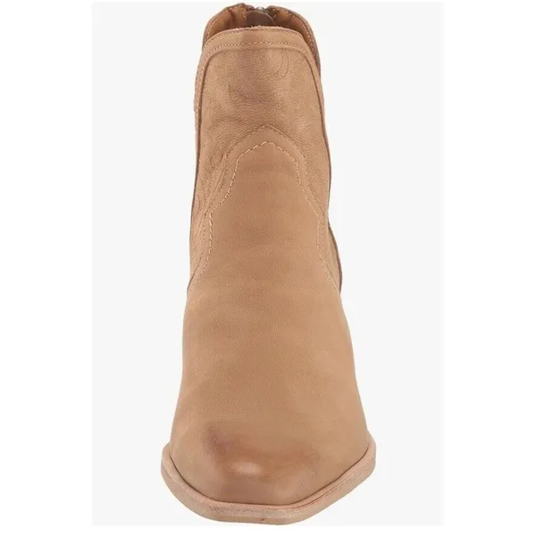 DOLCE VITA Silvan Tan Toffee Nubuck Suede Western Booties Sz‎ 6 NWB - Image 2