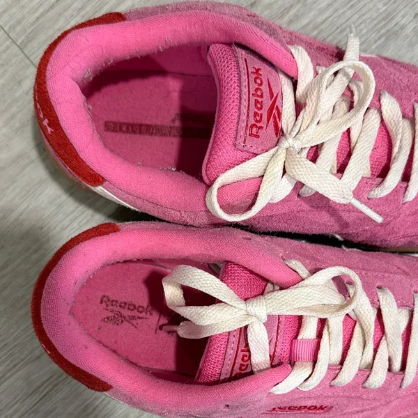 Reebok Forte Lounger Pink and Red Sneakers - Image 9
