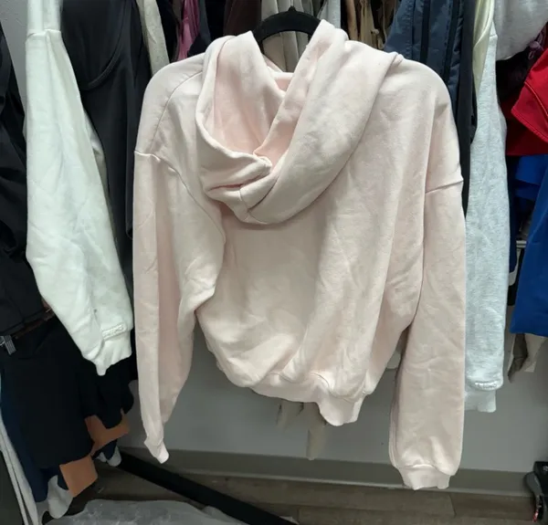 SKIMS Cotton Fleece Hoodie S - Image 3