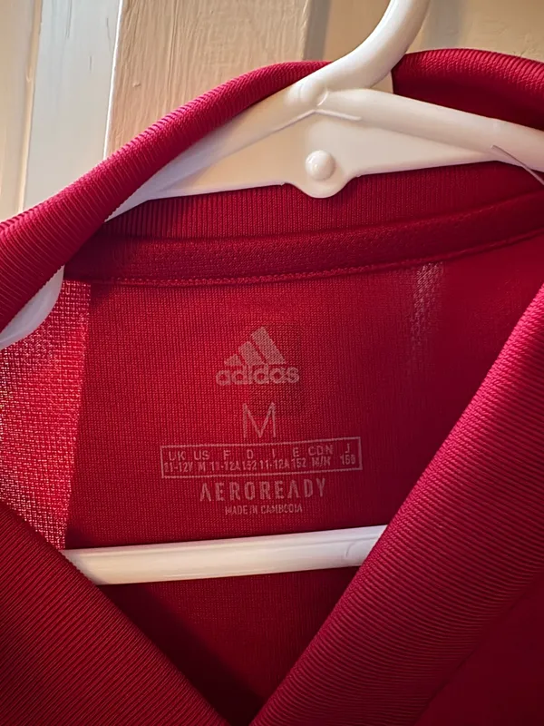 Red Adidas Spain home football shirt #football #soccer - Image 2