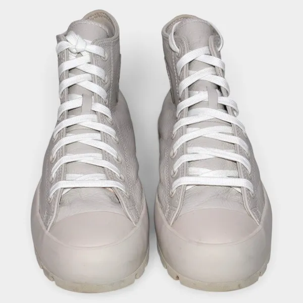 Converse Chuck Taylor Lugged 2.0 Women 11 Desert Sand Leather Platform - Image 4