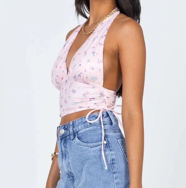 Princess Polly Penelope Halter Top - Image 2