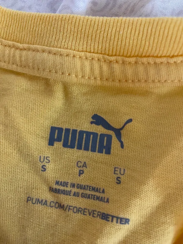 Puma yellow Tshirt - Image 3