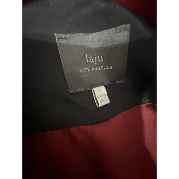 Laju Los Angeles Embroidered Floral Bomber‎ Jacket S Indie Streetwear Festival - Image 10