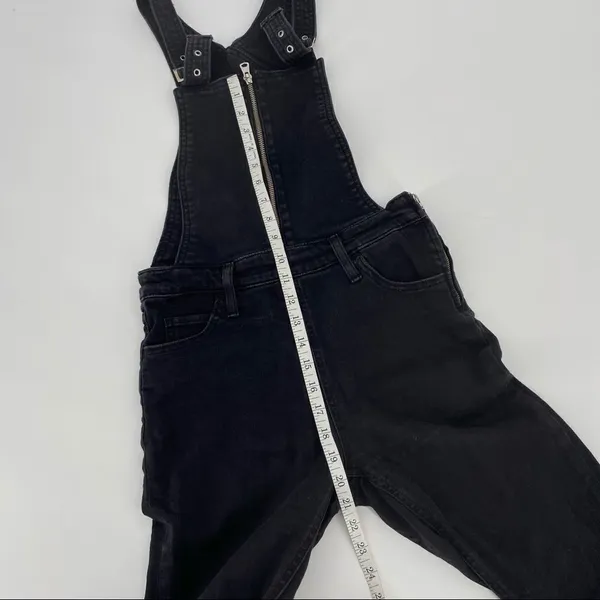 Levi’s Sexy Soft Black Denim Skinny Fit Overalls Size‎ 26 Size 2 - Image 5