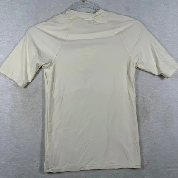 CALIA Womens Swim Tee Rash Guard Light Cream XS Short Sleeve UPF 50+‎ WSA12482 - Image 8