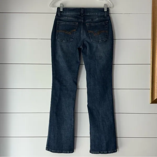 Wrangler Blue Boot Cut Jeans Classic Style Sz 7X32 - Image 6