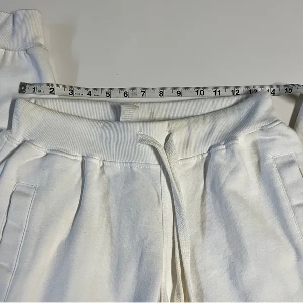 Goodiez Self Love Is The Best Love Sweatshirt & Joggers in White & Red - Image 9