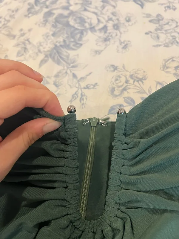 Green Boutique Dress - Image 2