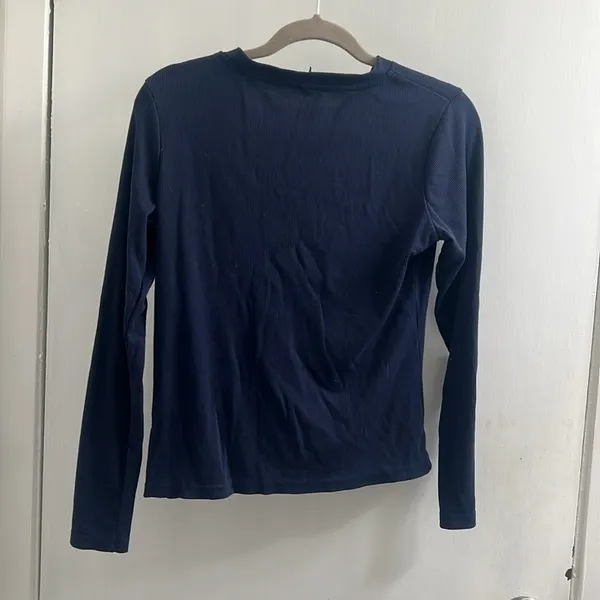 Dazy navy blue long sleeve size medium - Image 2