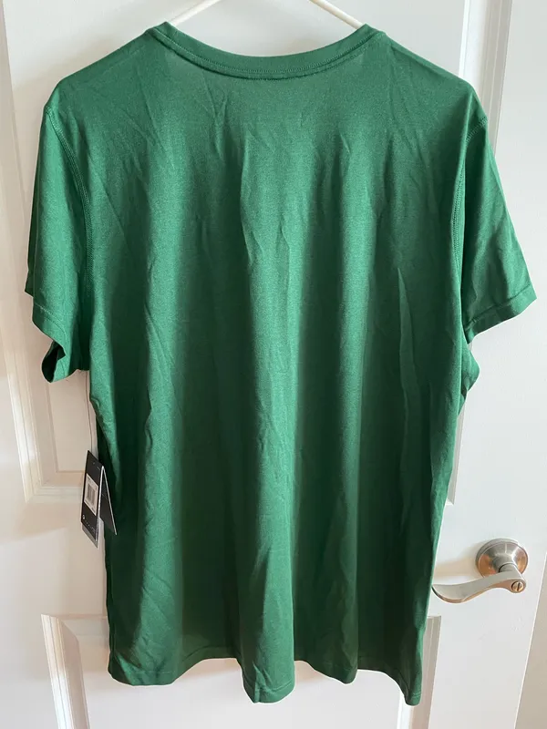 Nike Dri fit notre dame volleyball short sleeve t shirt - Image 4
