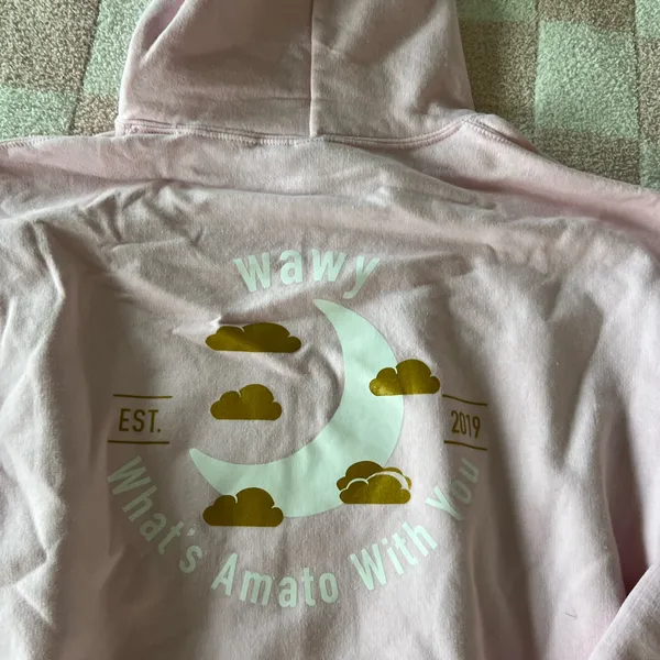 Gildan Pink Heavy Blend Hoodie - Image 3