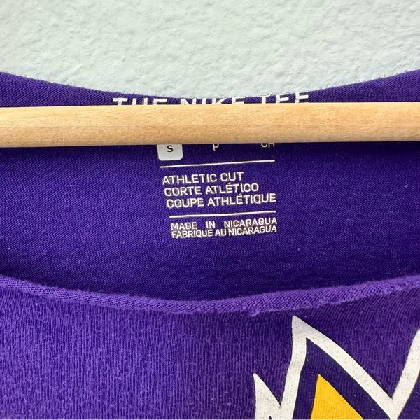 Los Angeles Lakers NBA Off the Shoulder Crop Top - Image 3