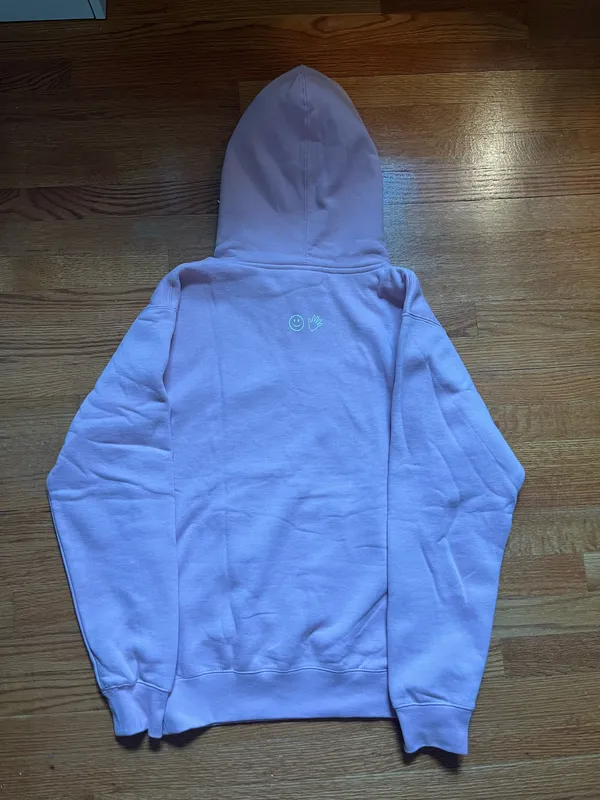 Glossier Pink Hoodie - Image 4