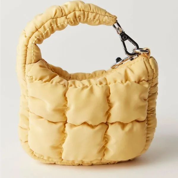 Free People Quilted Micro Pouch #1005 - Image 2