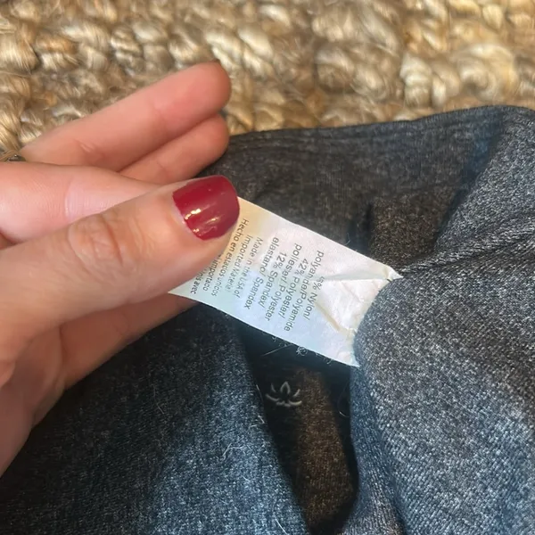 Beyond Yoga Grey High Waisted Yoga Leggings - Image 6