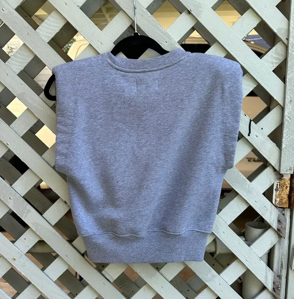 Aritzia Wilfred Fleece Vest Top - Image 2