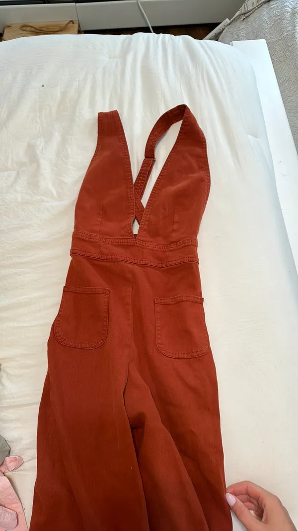 Orange Jumpsuit Size 4 - Image 2