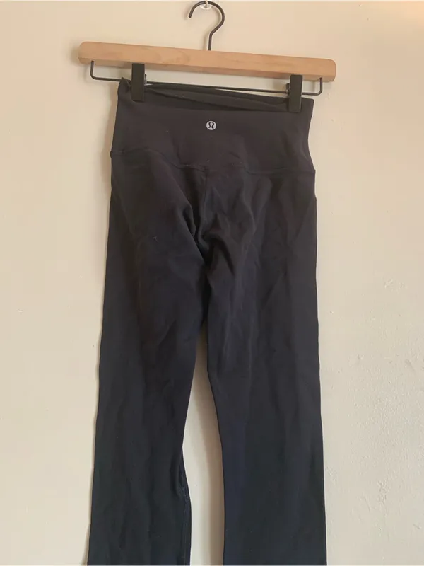 lululemon athletica Black High-Rise Leggings Women Size 2 Bottoms Athletic - Image 3