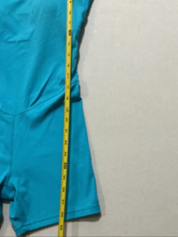 JoyLab Teal Blue Athletic Jumpsuit Romper - Image 3
