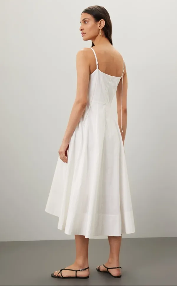DUNST maxi flare dress White Size M - Image 2