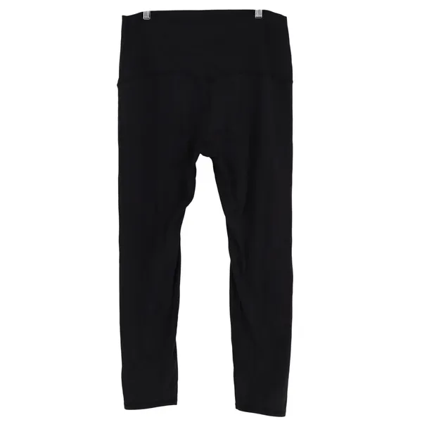 Maternity High Waisted Black Leggings XXL Stretch Comfort Over the Bump - Image 4