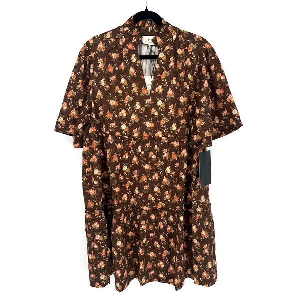 Tuckernuck Rosewood Chintz Crawford Dress XXL Cotton NWT Floral Fall Boho Preppy - Image 2