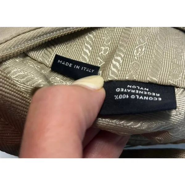 Prada Re-Nylon Saffiano Mini Re-Edition 2000 Bag Deserto - Image 8