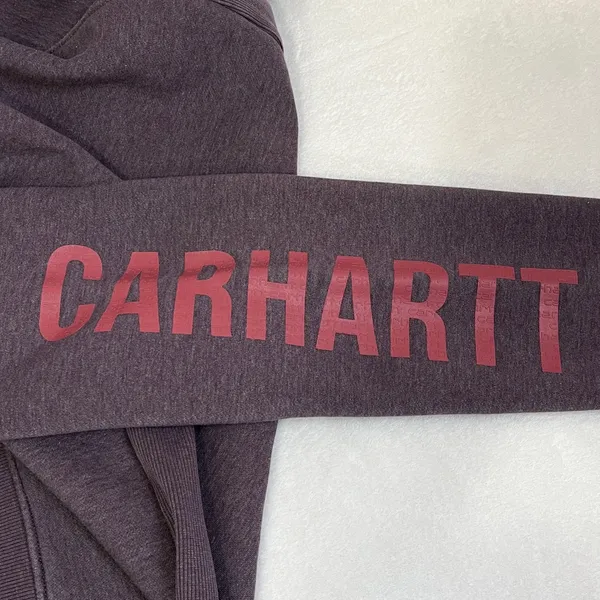 Carhartt Women's Relaxed Fit Crewneck Sweatshirt Size Small - Image 7
