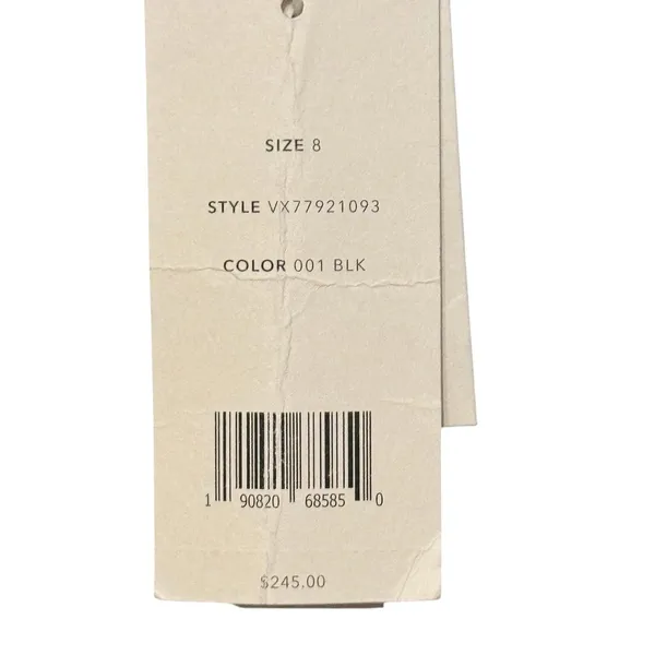 Vince Womens Pants Ponte Knit Skinny Stitch Front ‎ Faux Zip Pockets Black 8 NWT - Image 5