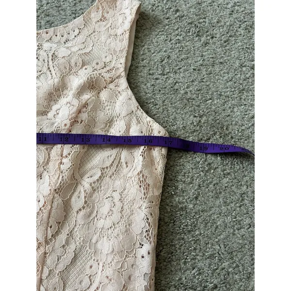 Eva Mendez New York And Company Pink Dress Women's Size Medium‎ NWT PINK LACE - Image 8