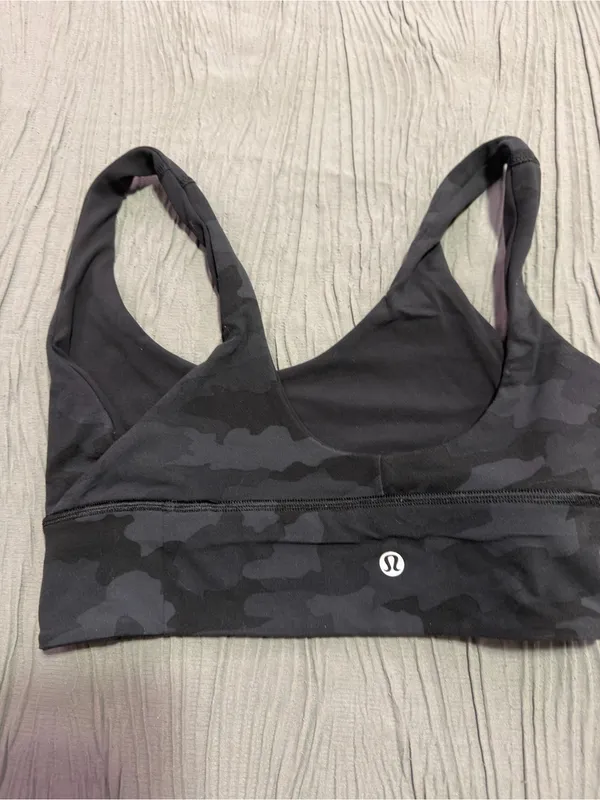lululemon athletica Black Camo Scoop Sports Bra - Image 2