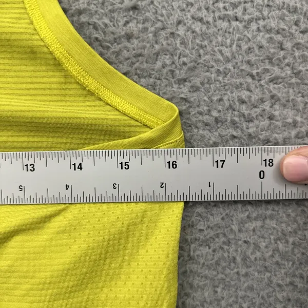 Lululemon Swiftly Tech Tank Top Race Yellow Serpentine Athletic Women's 8 - Image 5