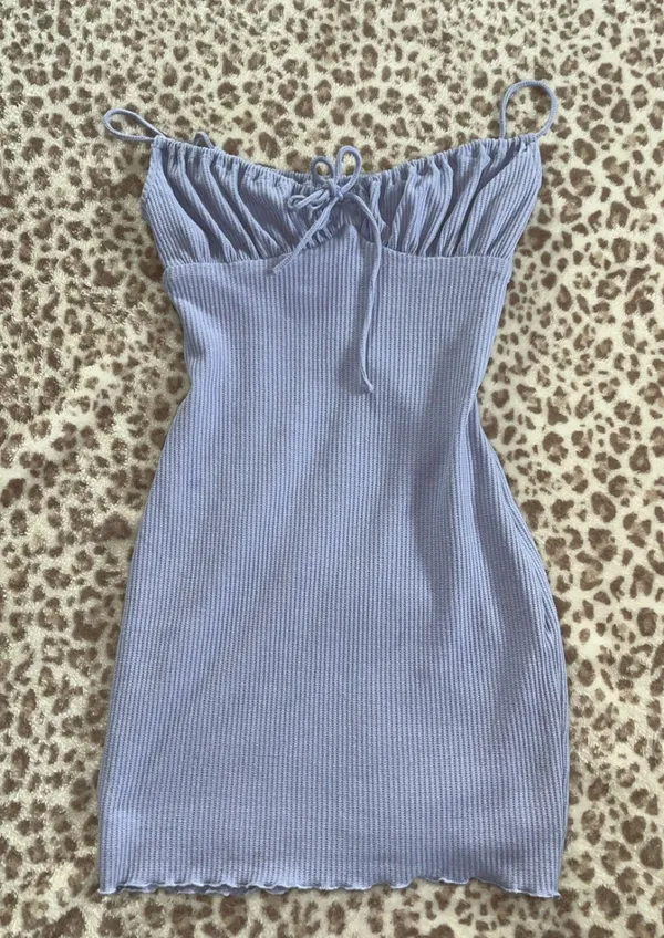 Lilac Princess Polly Mini Dress - Image 3