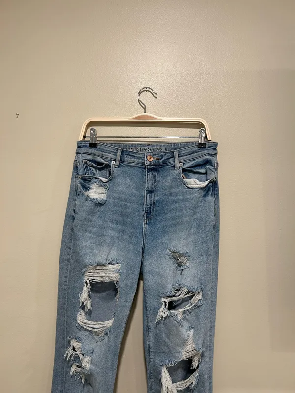 American Eagle mom jeans size 10R - Image 5