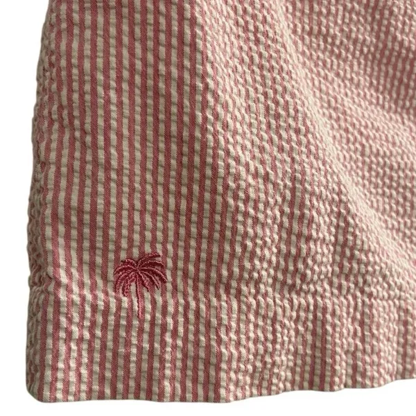 Lilly Pulitzer Women's‎ Pink Gingham Short Skirt Size 6 Casual - Image 2