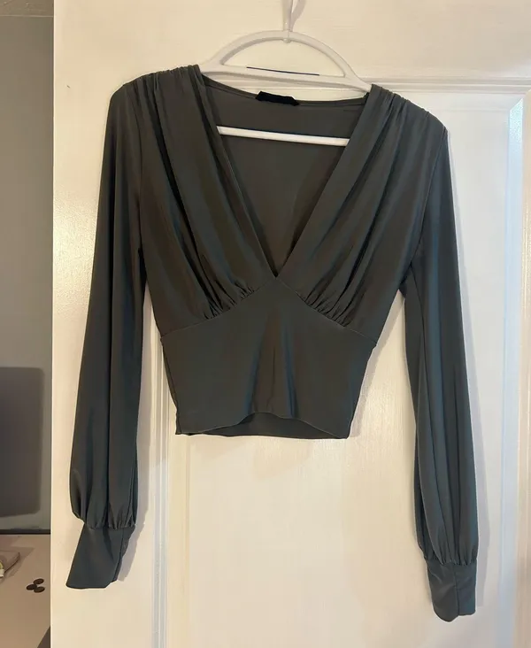 Gray Going Out Top - Image 2