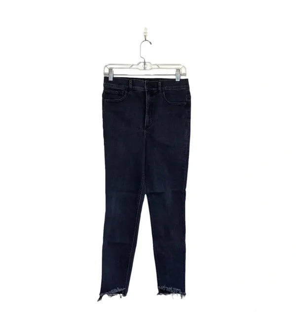 Express Perfect Denim Charcoal Black High Rise Ankle Skinny - Image 2
