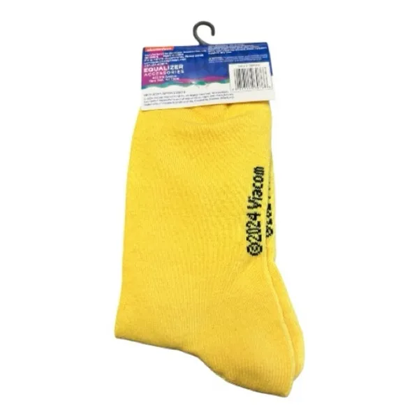 🆕 Nickelodeon Yellow SpongeBob Socks - Image 2