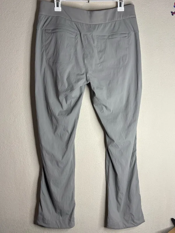 ATHLETA Trekkie Hike Pant silver gray size 10 petite - Image 2