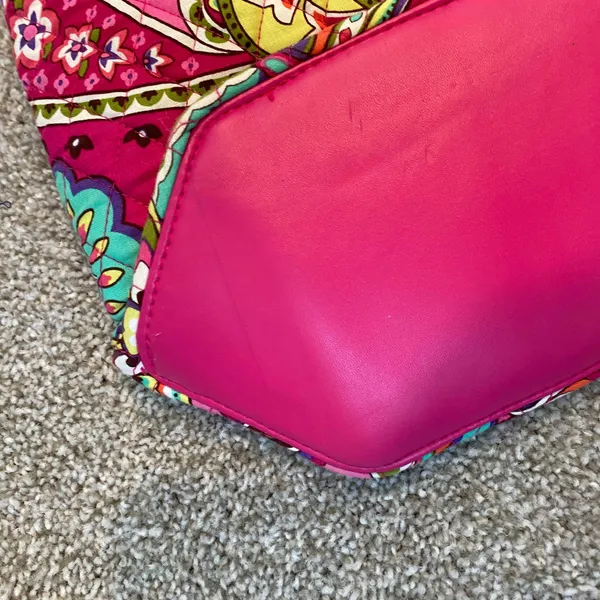 Vera Bradley Multicolor Paisley Print Tote Bag - Image 8