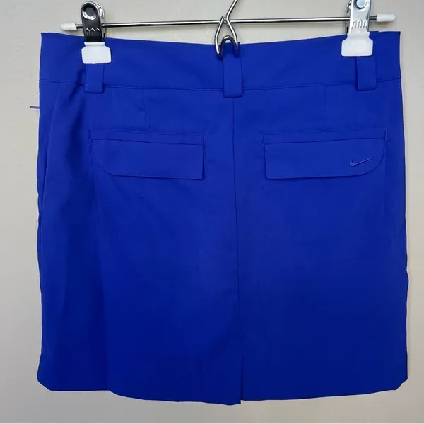 NIKE GOLF Tour Performance Tech Skort Royal Blue Size 2 Golf Skirt - Image 3
