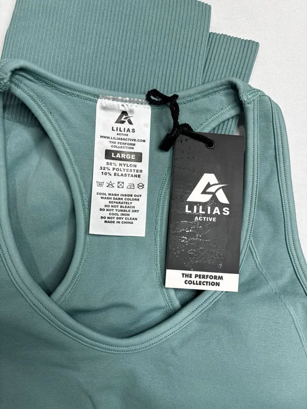 Lilias Active The Perform Collection Seamless Sports Bra and Leggings Set - Image 5