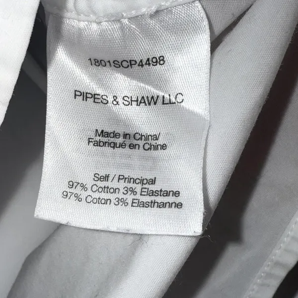 Veronica Beard Business Career Minimalist Designer White Button Down Blouse 6‎ - Image 6
