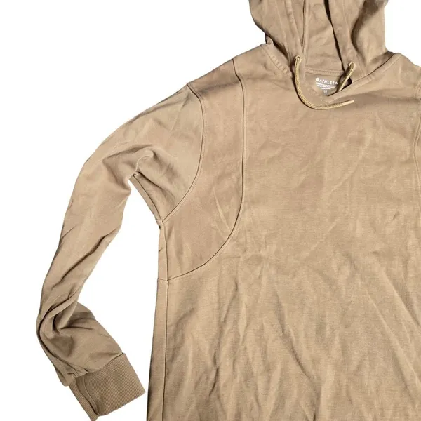 Athleta Brown Sundown Brown Hoodie‎ Sweatshirt Size: XS - Image 3