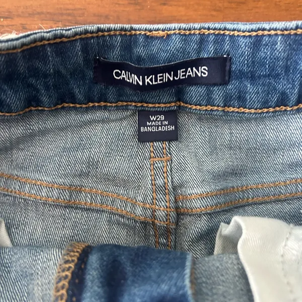 🌿🛍️Calvin Klein denim skirt size 29 - Image 3